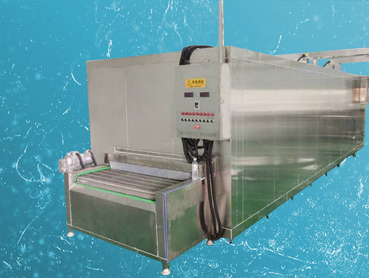 Food IQF tunnel type quick-freezing machine